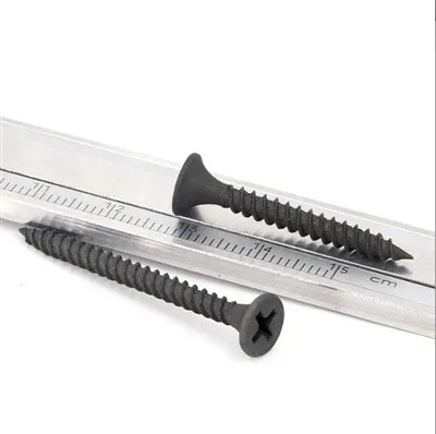 Sgriw Drywall Thread Fine gyda Grey Plting